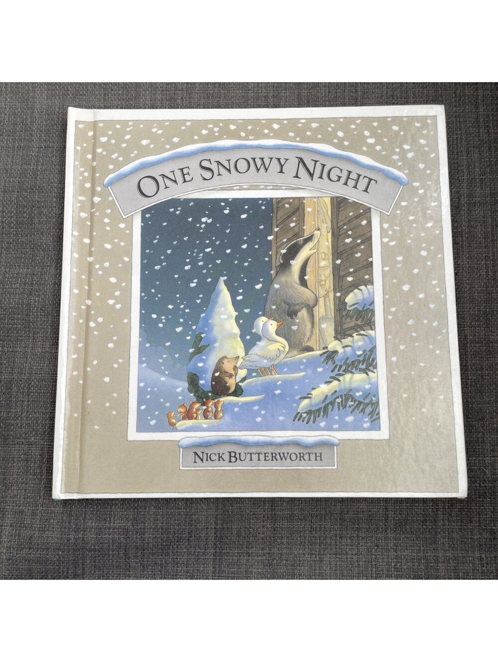 One Snowy Night Hardcover Nick Butterworth